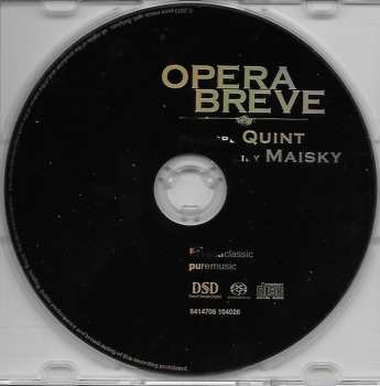 SACD Lily Maisky: Opera Breve