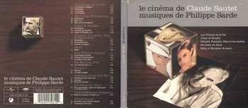 CD Philippe Sarde: Le Cinéma De Claude Sautet - Musiques De Philippe Sarde