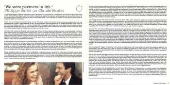 CD Philippe Sarde: Le Cinéma De Claude Sautet - Musiques De Philippe Sarde