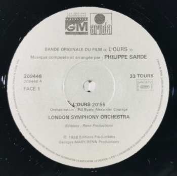 LP Philippe Sarde: L'Ours (Bande Originale Du Film)