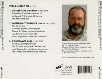 CD Phill Niblock: Disseminate
