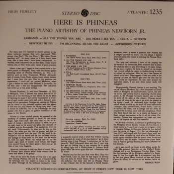LP Phineas Newborn Jr.: Here Is Phineas (The Piano Artistry Of Phineas Newborn Jr.) LTD