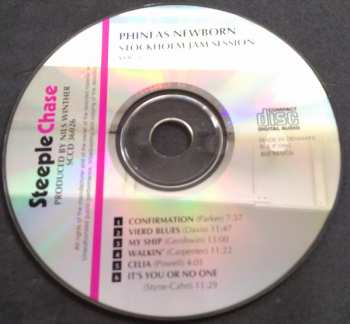 CD Phineas Newborn Jr.: Stockholm Jam Session Volume 2
