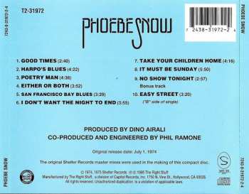 CD Phoebe Snow: Phoebe Snow