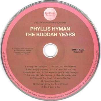 CD Phyllis Hyman: The Buddah Years