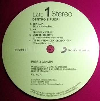 2LP Piero Ciampi: Dentro E Fuori CLR