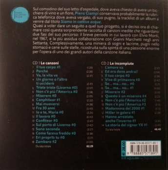 2CD Piero Ciampi: Siamo In Cattive Acque