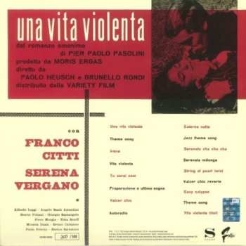 LP Piero Piccioni: Una Vita Violenta LTD | NUM