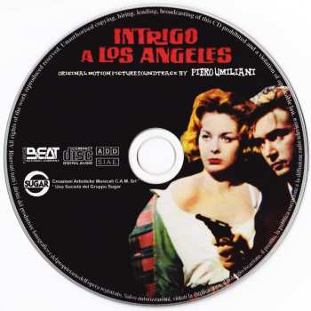 CD Piero Umiliani: Intrigo A Los Angeles (Original Motion Picture Soundtrack) LTD