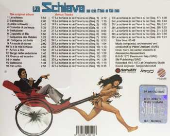 CD Piero Umiliani: La Schiava Io Ce L'Ho E Tu No (Original Motion Picture Soundtrack) LTD