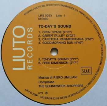 2LP Piero Umiliani: To-Day's Sound