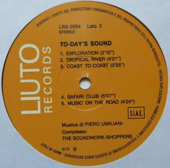 2LP Piero Umiliani: To-Day's Sound