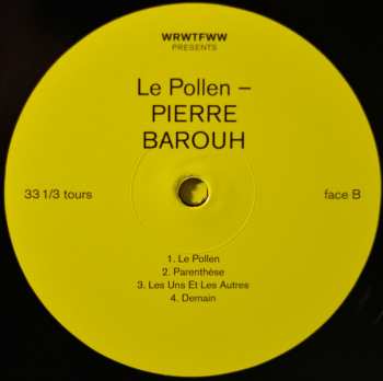 LP/SP Pierre Barouh: Le Pollen