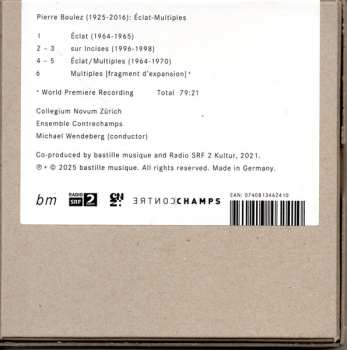 CD/Doos Pierre Boulez: Éclat-Multiples