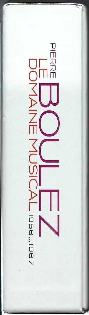 10CD/Doos Pierre Boulez: Le Domaine Musical - 1956...1967 LTD