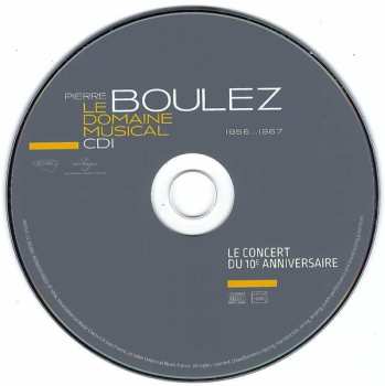 10CD/Doos Pierre Boulez: Le Domaine Musical - 1956...1967 LTD