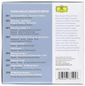 8CD/Doos Béla Bartók: Pierre Boulez Conducts Bartók