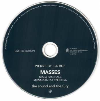 2CD The Sound And The Fury: Masses