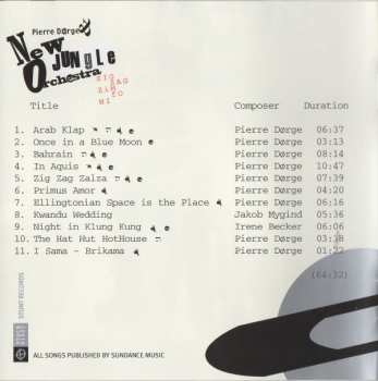 CD Pierre Dørge & New Jungle Orchestra: Zig Zag Zimfoni