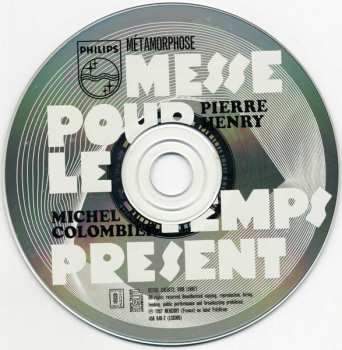 CD Pierre Henry: Métamorphose - Messe Pour Le Temps Présent