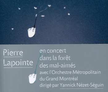 Album Pierre Lapointe: Live Avc L'orchestre Metropolitain