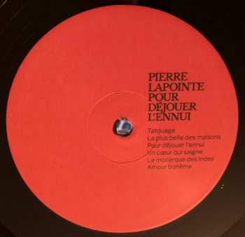 LP Pierre Lapointe: Pour Déjouer L'ennui