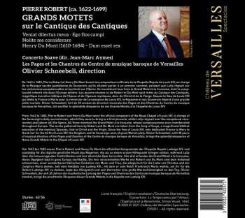 CD Olivier Schneebelli: Grands Motets Sur Le Cantique Des Cantiques