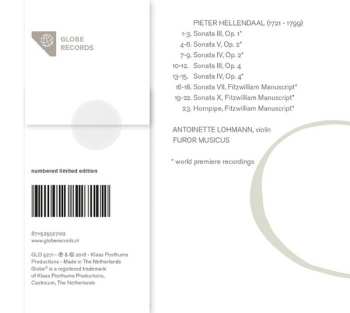 CD Antoinette Lohmann: Violin Sonatas LTD | NUM