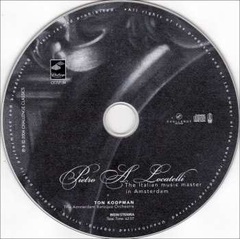 CD Pietro Antonio Locatelli: The Italian Music Master In Amsterdam