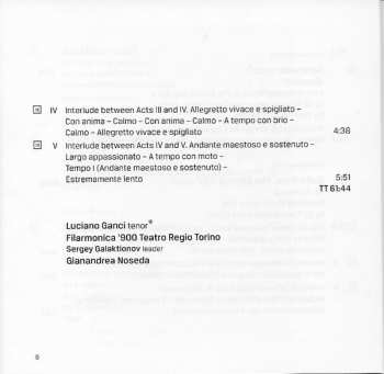 CD Gianandrea Noseda: In Concert Includes Premiere Recordings