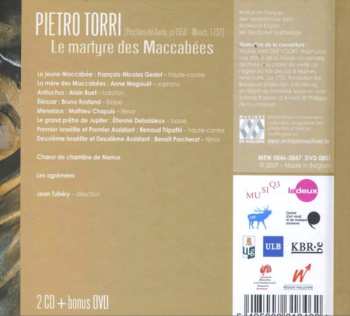 2CD/DVD/Doos Jean Tubéry: Le Martyre Des Maccabées