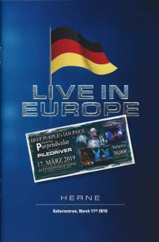 3CD/DVD/Doos/Blu-ray Piledriver: Live In Europe - The ROCKWALL-Tour