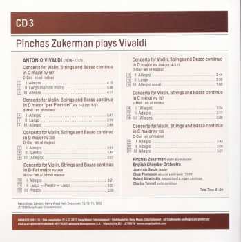 6CD/Doos Antonio Vivaldi: Pinchas Zukerman Plays Vivaldi