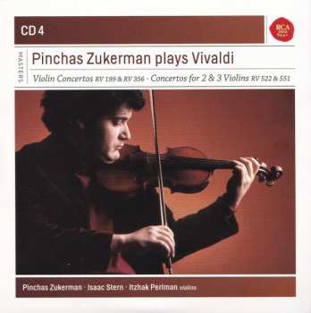 6CD/Doos Antonio Vivaldi: Pinchas Zukerman Plays Vivaldi