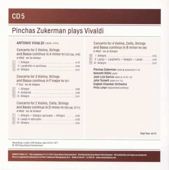 6CD/Doos Antonio Vivaldi: Pinchas Zukerman Plays Vivaldi