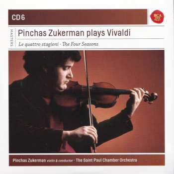 6CD/Doos Antonio Vivaldi: Pinchas Zukerman Plays Vivaldi