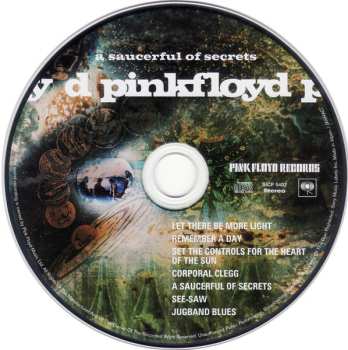 CD Pink Floyd: A Saucerful Of Secrets LTD