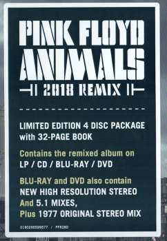 LP/CD/DVD/Doos/Blu-ray Pink Floyd: Animals (2018 Remix) DLX | LTD