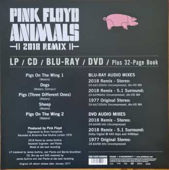 LP/CD/DVD/Doos/Blu-ray Pink Floyd: Animals (2018 Remix) DLX | LTD