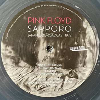 2LP Pink Floyd: Sapporo: Japanese Broadcast 1972 CLR | LTD