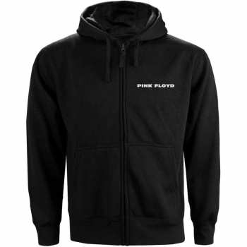 Merch Pink Floyd: Dames Hoodie Met Rits Circle Logo Pink Floyd 