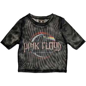 Merch Pink Floyd: Dames Crop Top Vintage Dark Side Of The Moon Seal