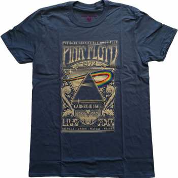 Merch Pink Floyd: Dámské Tričko Carnegie Hall Plakát  XS