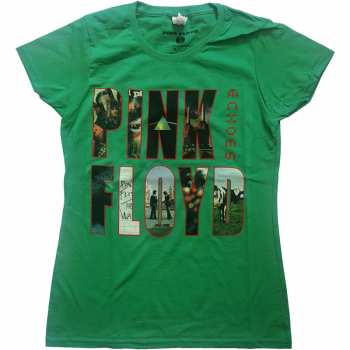 Merch Pink Floyd: Dames T-shirt Echoes Album Montage 