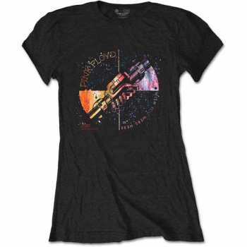 Merch Pink Floyd: Dames T-shirt Machine Greeting Orange 