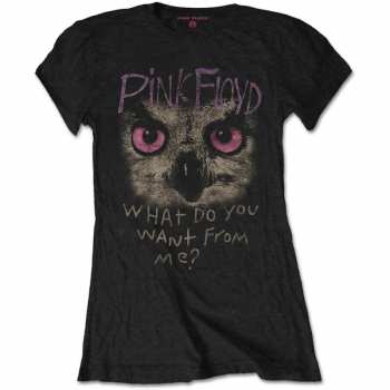 Merch Pink Floyd: Dames T-shirt Owl - Wdywfm? 