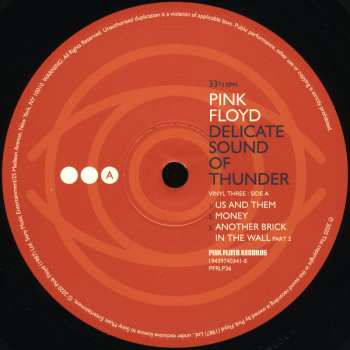 3LP Pink Floyd: Delicate Sound Of Thunder