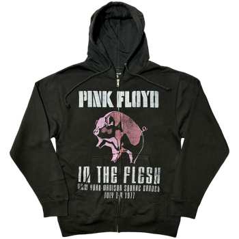 Merch Pink Floyd: Hoodie Met Rits In The Flesh