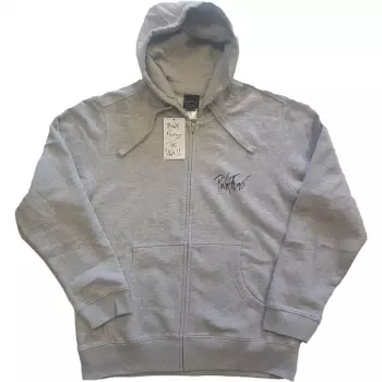Hoodie Met Rits The Wall Faded Hammers Logo Pink Floyd