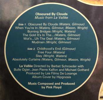 LP Pink Floyd: Obscured By Clouds